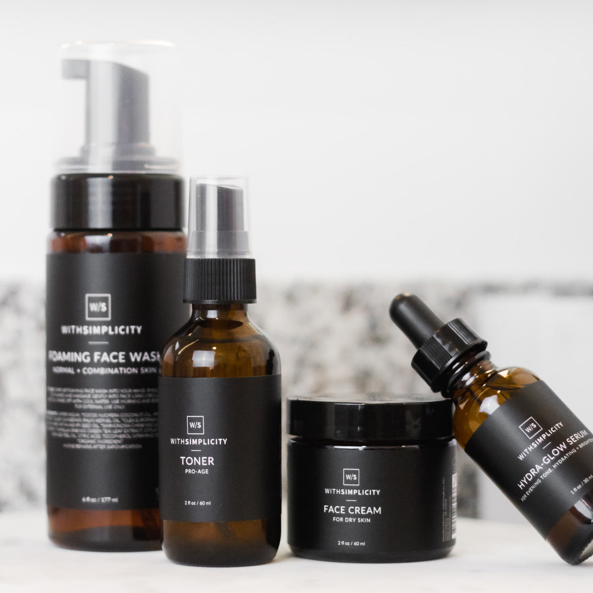 withSimplicity natural skincare products