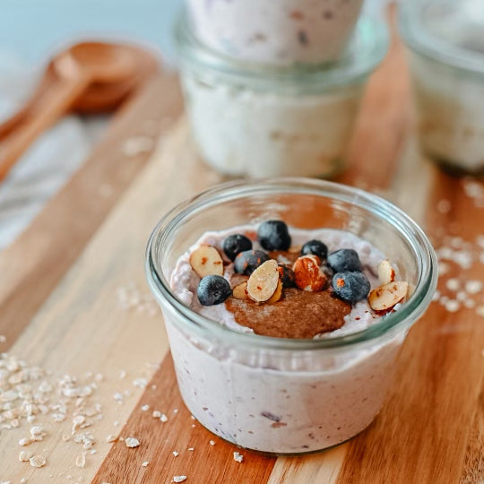 HEALTHY OVERNIGHT OATS - thatswhatsheeats