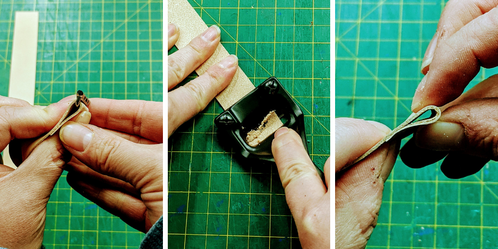 leather watch diy