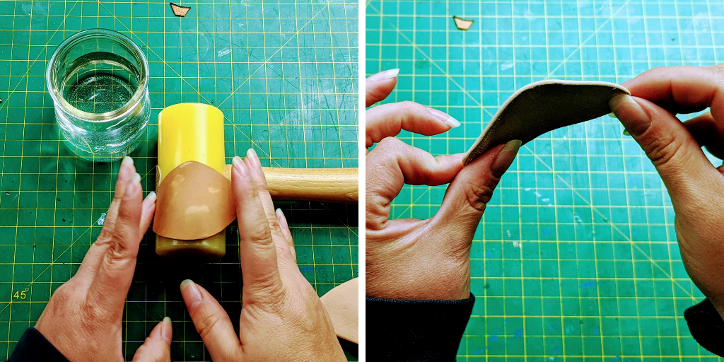 How to make a leather eye patch