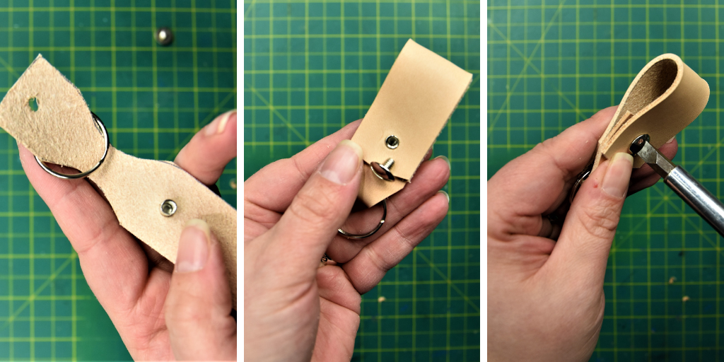 leather key fob how-to