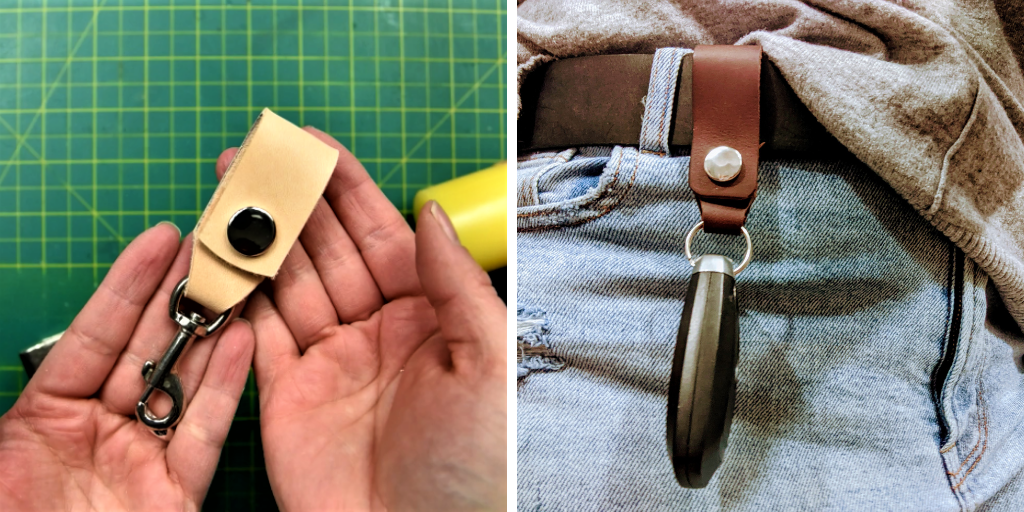 Classic Leather Key Fob PDF Template – MAKESUPPLY