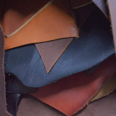Wholesale leather scrap cutting For Leather Goods Production