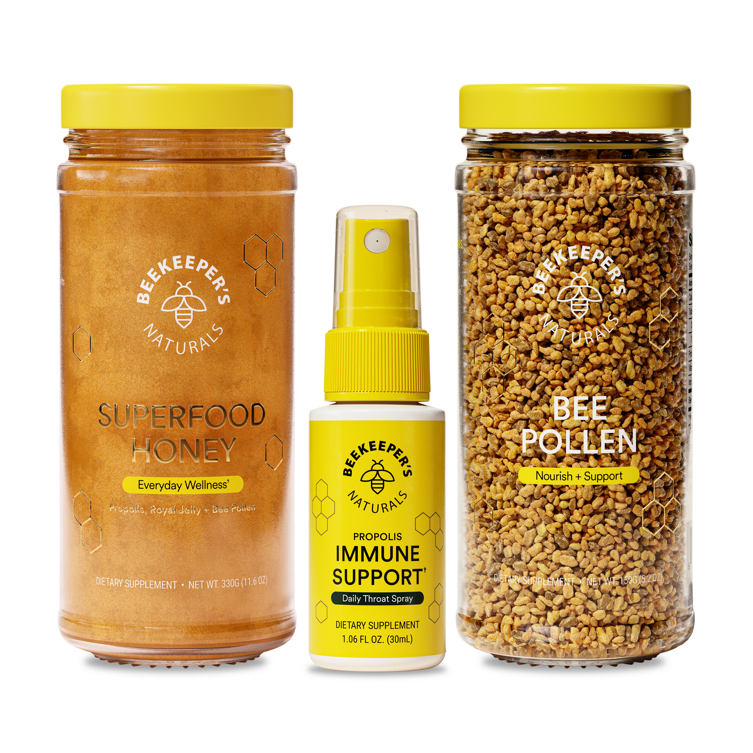 Bee Pollen, 5.2 oz, Beekeeper's Naturals