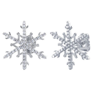 Snowflake Earrings - A Great Addition to Your Winter Wear! - Starlette by Tendeza Moda
