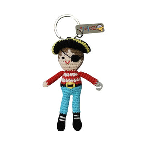 Pirate Crochet Key Chain - The Ivory Palm