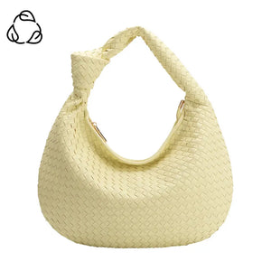 Brigitte Lemonade Recycled Vegan Shoulder Bag - Melie Bianco - The Ivory Palm