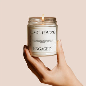 OMG! You're Engaged Candle - The Ivory Palm