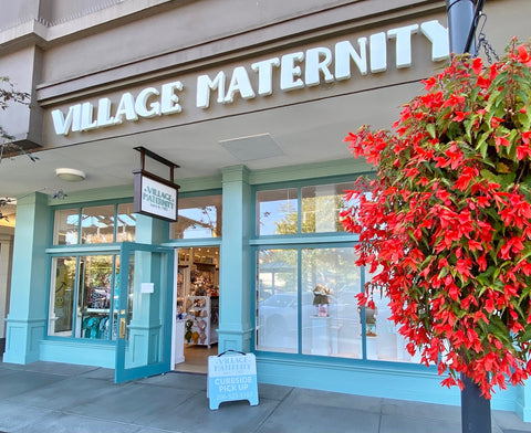 Village Maternity in Seattle University Village store front 