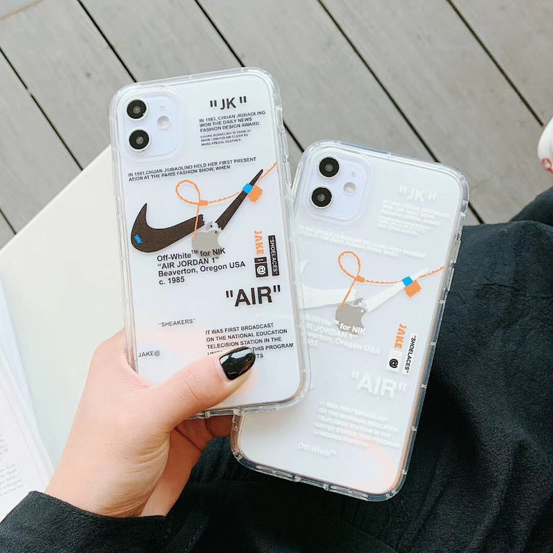 nike clear phone case