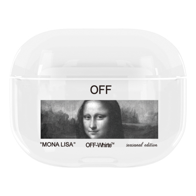 off white airpods case mona lisa