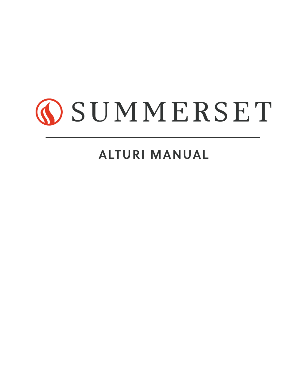 Alturi Owners Manual