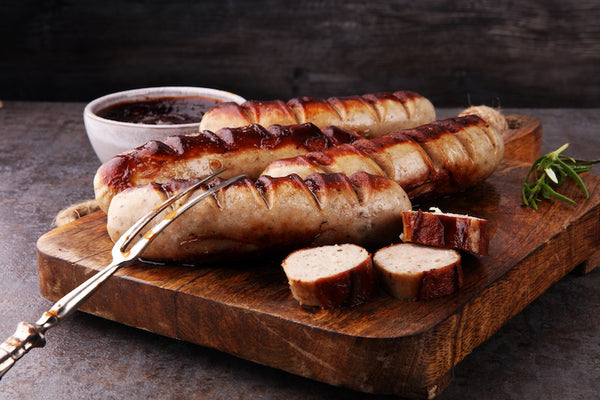 Beer & Butter Grilled Bratwurst