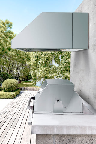 Get your grill ready for cold weather and install a vent hood