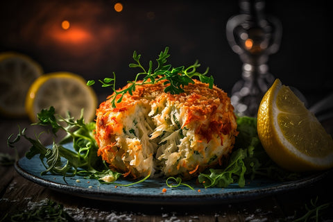 Grilled Crab Cakes