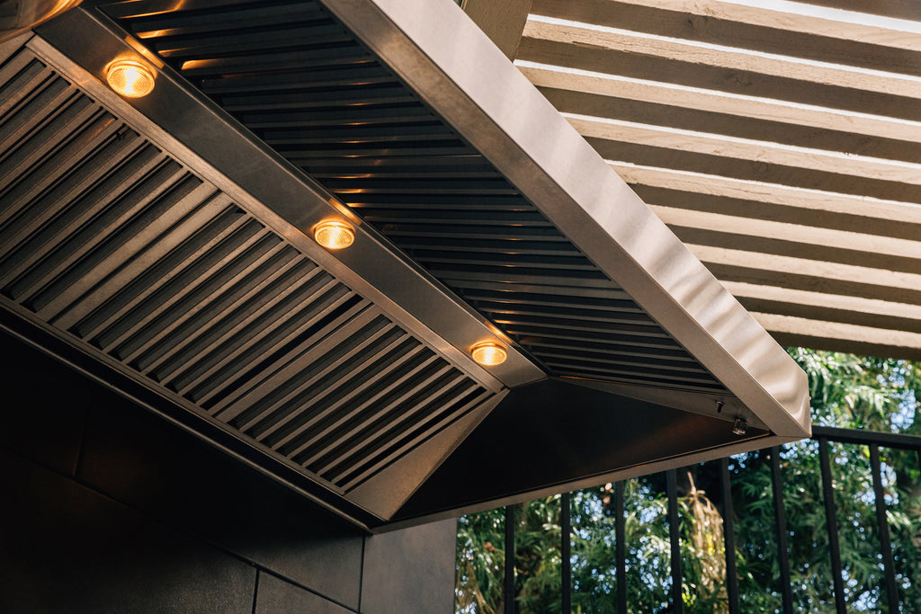 Using a Summerset Grills' vent hood will keep your patio safe
