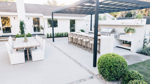 Kris Jenner and the Property Brothers Transform a SoCal Backyard into a Celebrity IOU Experience