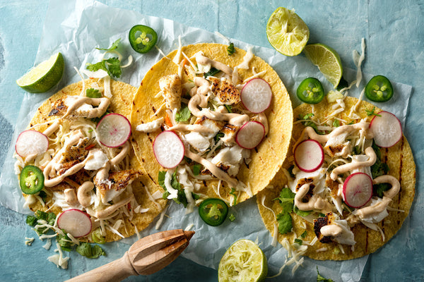 Marinated Fish Tacos