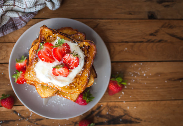 Mother's Day Grilled Coconut Rum French Toast