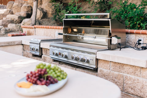Concrete Counters and the TRL Grill from Summerset