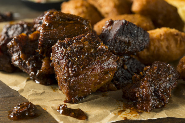 St. Patrick’s Day Beer-Braised Smoked Corned Beef Burnt Ends