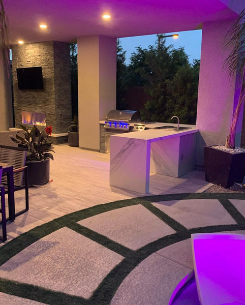A Summerlin Makeover with a Custom Pool, Kitchen, and Dynamic Lighting