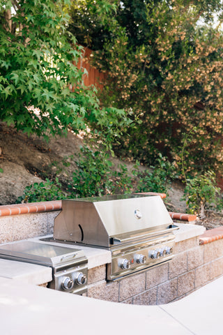 The TRL Gas Grill & Matching Side Burner