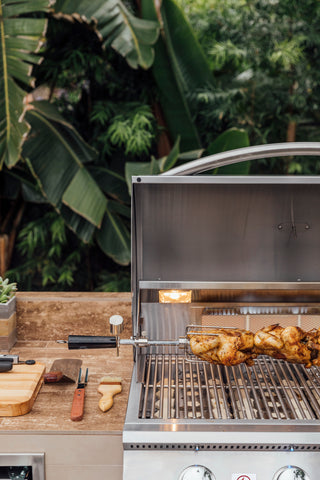 The Sizzler Pro with rotisserie from Summerset Grills