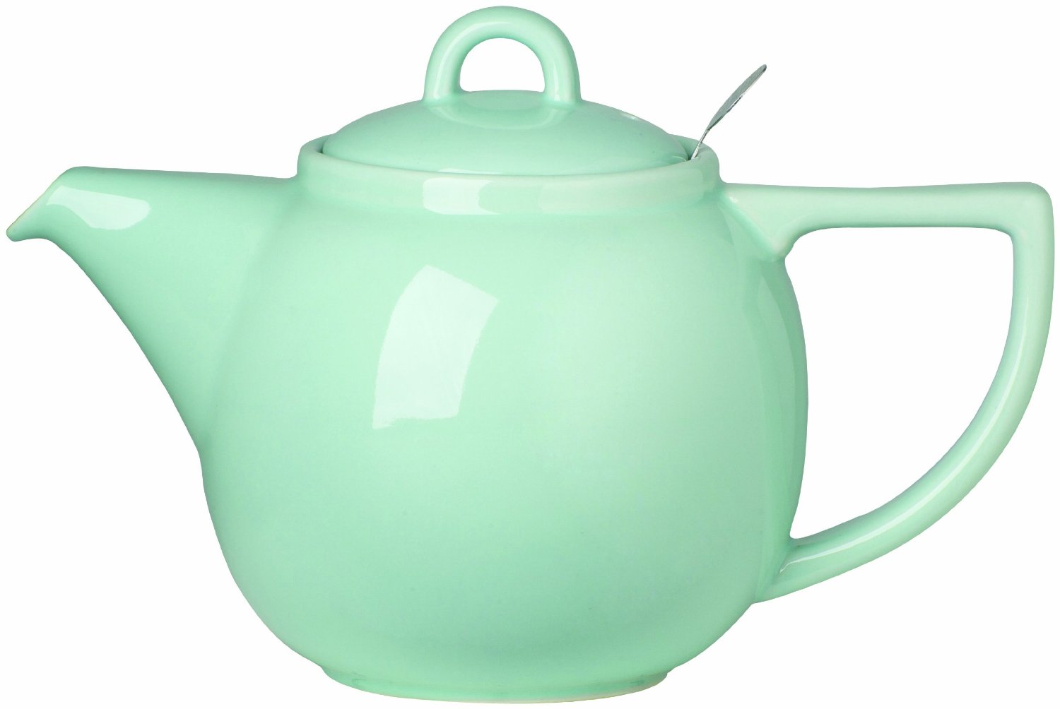 Teapot Geo Aqua 4 Cup – The Seasoned Gourmet