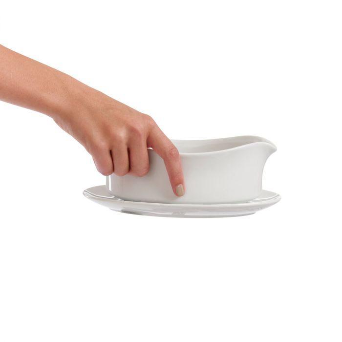 Gravy Boat With Saucer 18 oz