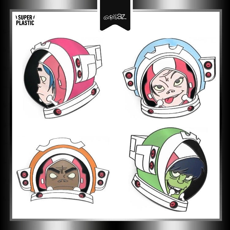 SuperPlastic: Pins, The Gorillaz
