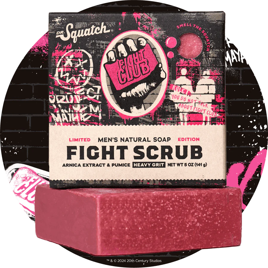 Dr. Squatch: Bar Soap, Fight Scrub