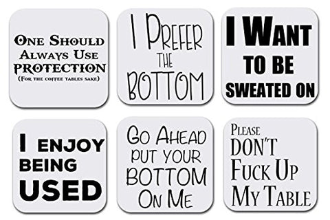 funny table coasters