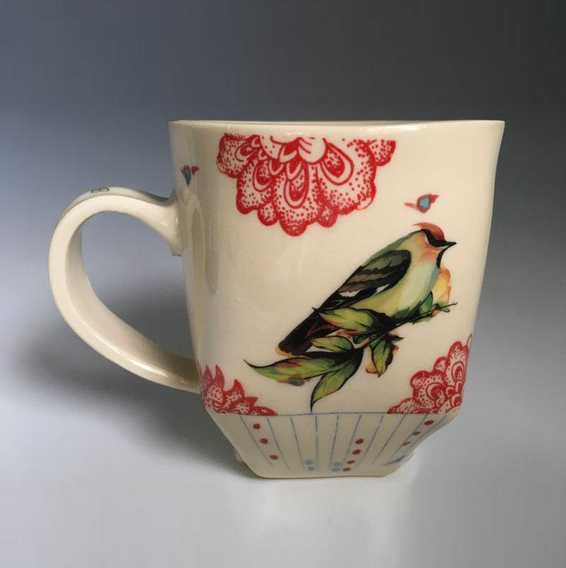 Ceramic Overglaze decal, Overglaze decal - Birds - Sanbao Studio ...