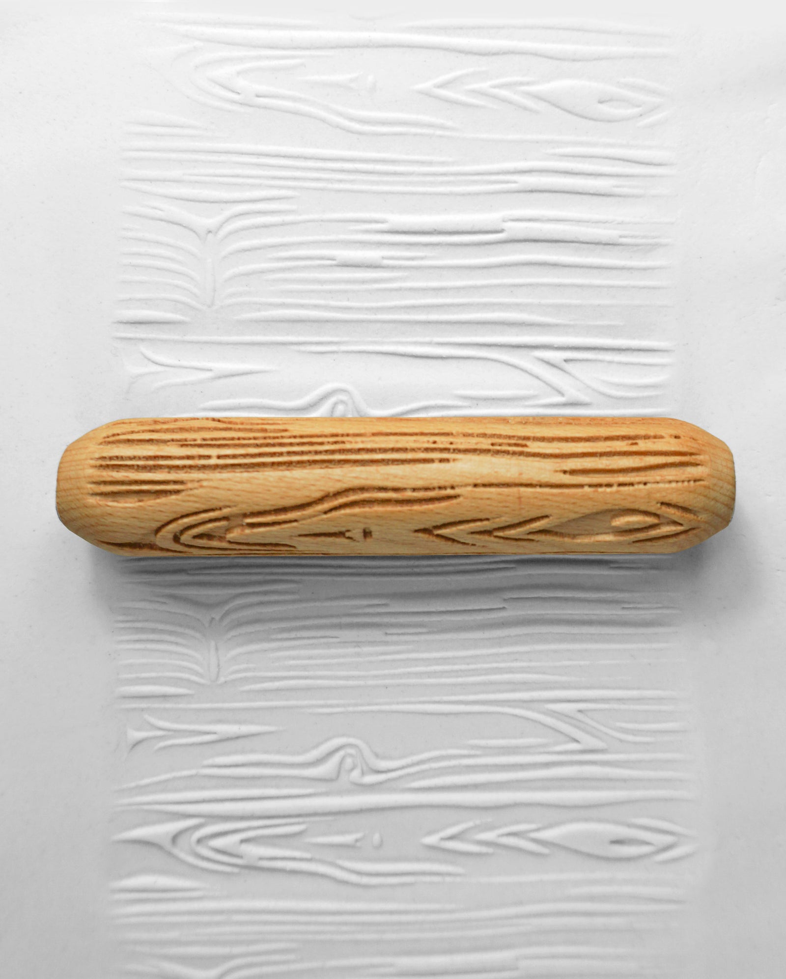 Clay Texture Roller, Clay Hand Roller - Ivy Trails - Sanbao Studio