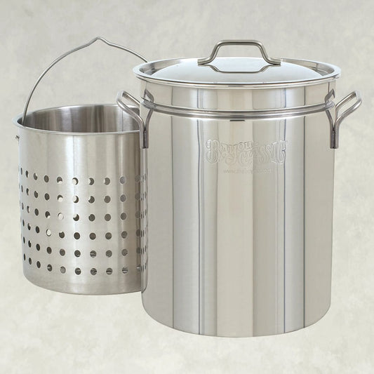 Bayou Classic 24-qt Stainless Stockpot 1124