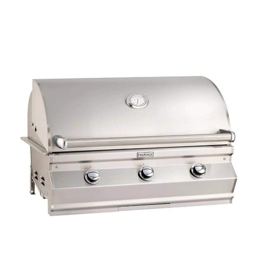 Fire Magic Legacy Stainless Steel Regal 30'' Built-in Counter Top BBQ Grill  with Rotisserie Backburner