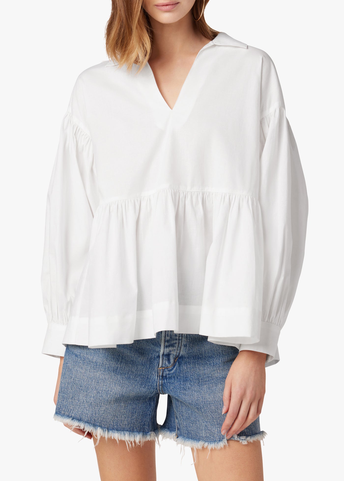 THE LENI POPOVER TOP