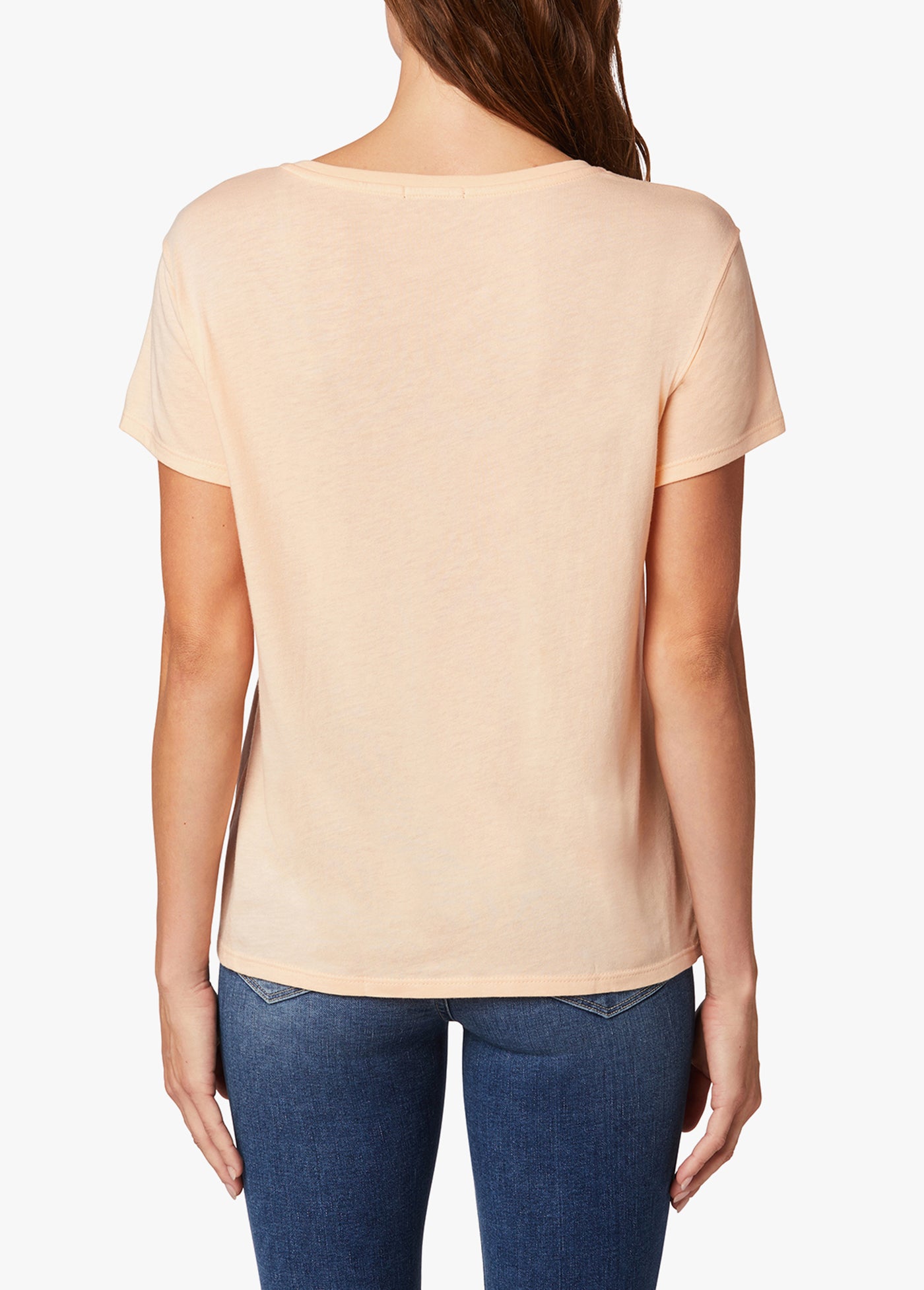 THE RAINE DEEP V-NECK TEE