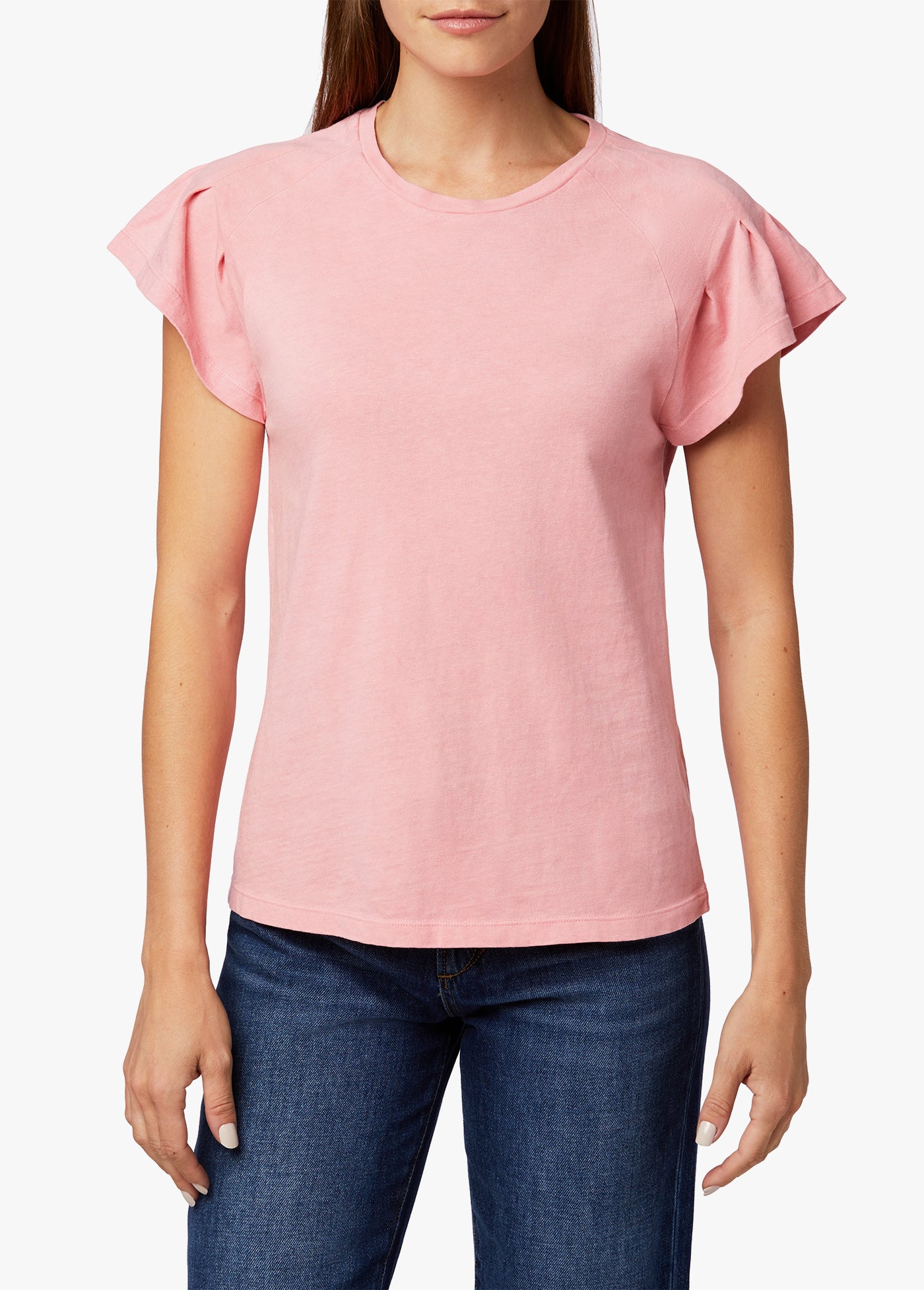 TRUDIE RAGLAN FLUTTER TEE