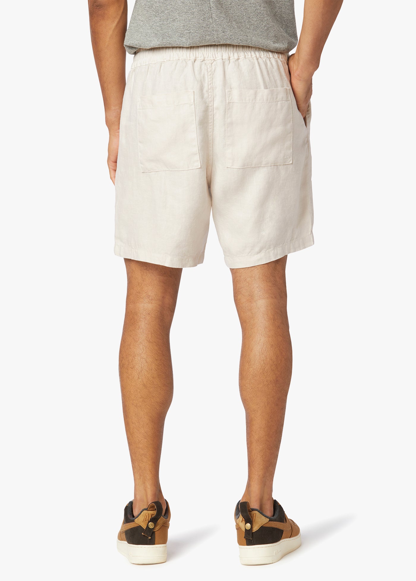 LINEN DRAWSTRING SHORT