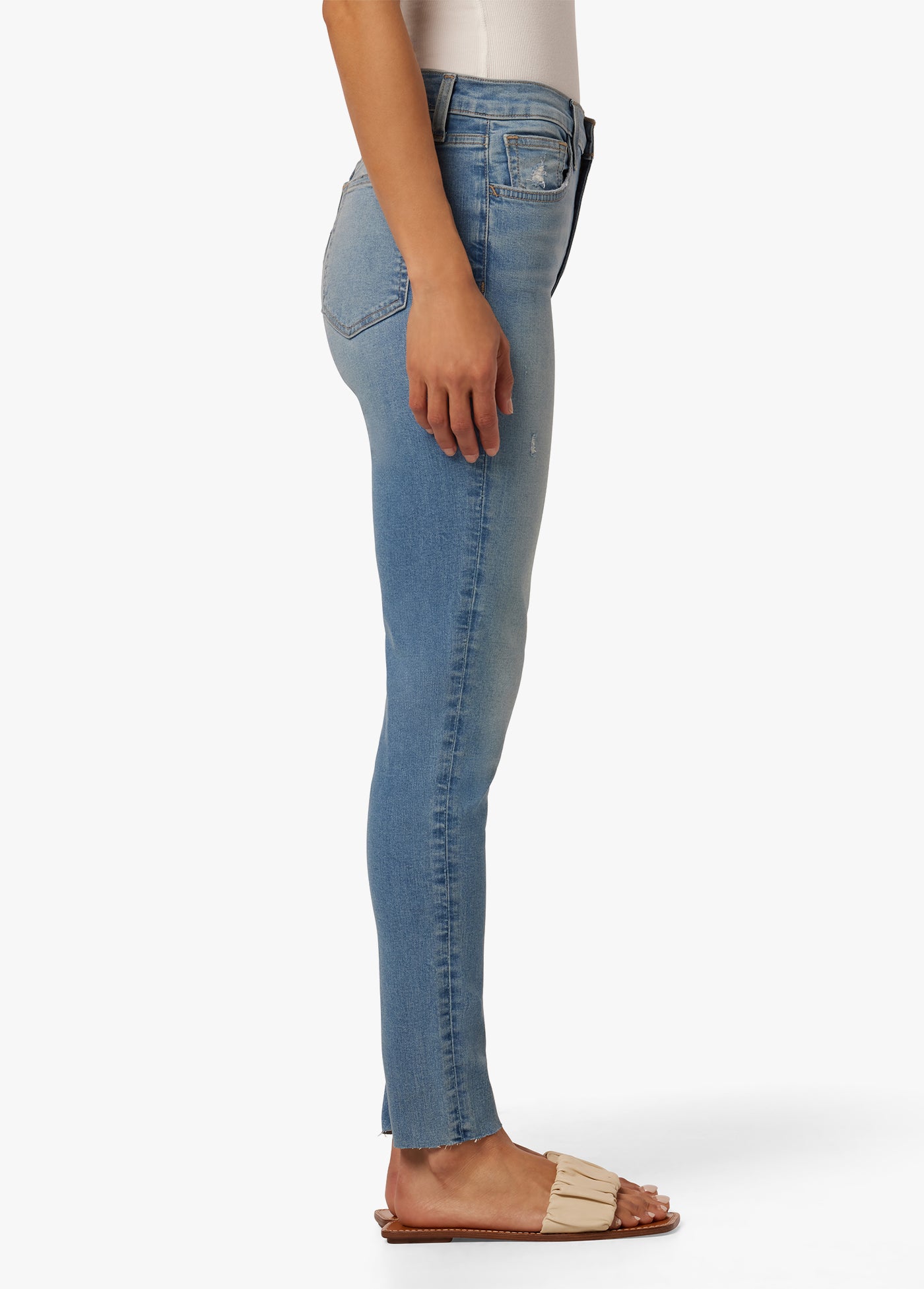 HIGH RISE SKINNY ANKLE