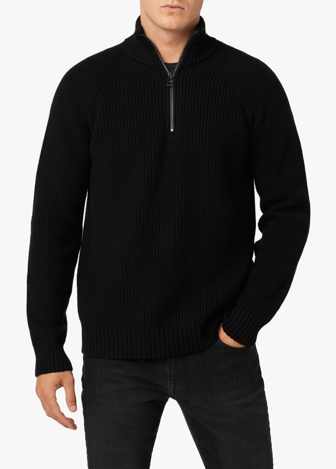 REID TEXTURED QUARTER ZIP