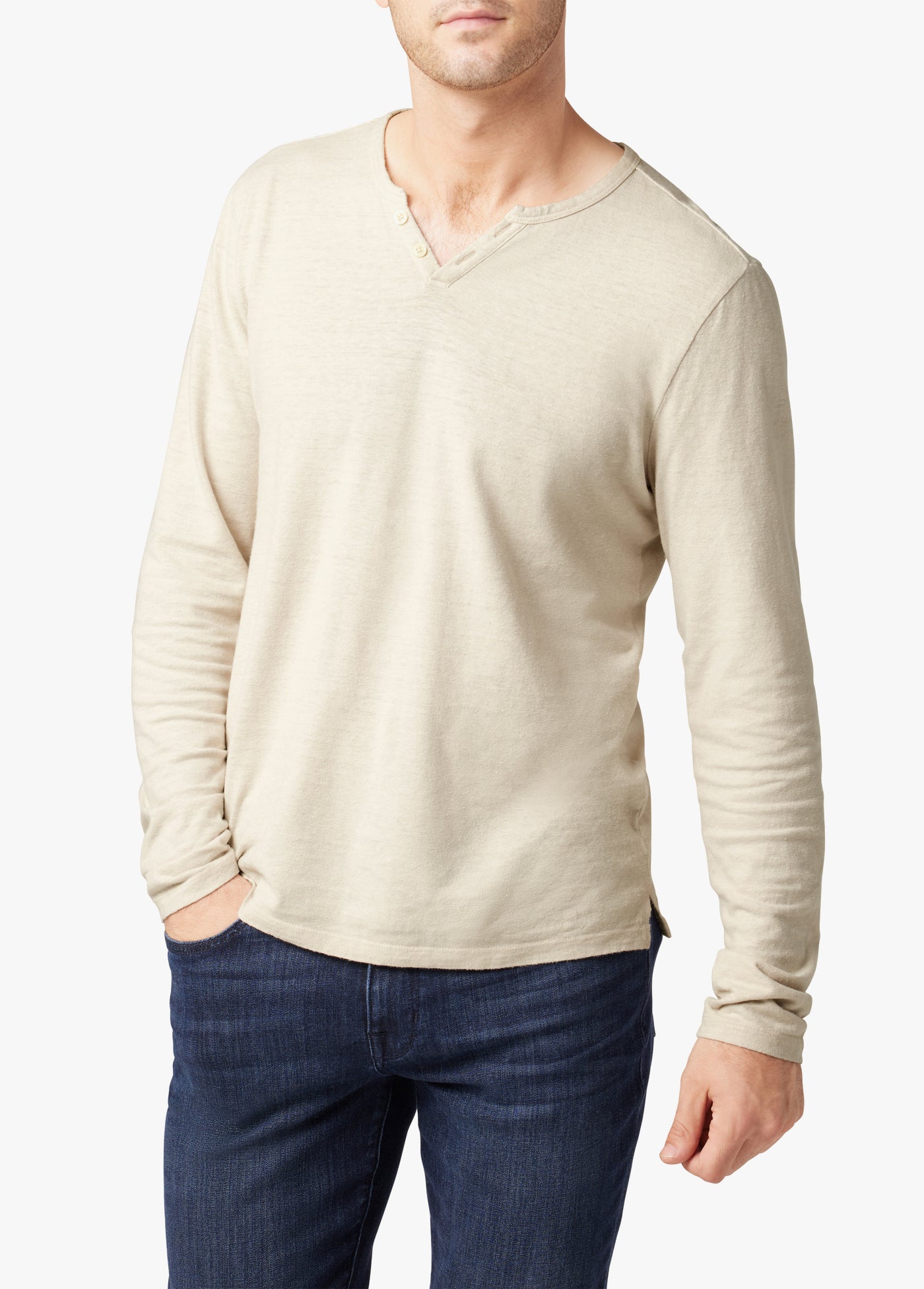 WINTZ L/S HEMP HENLEY