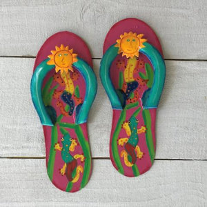 flip flop wall decor