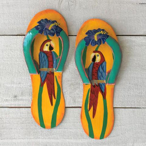 parrot flip flops