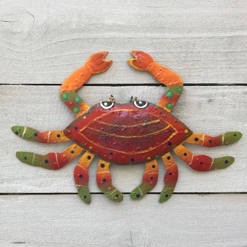 Red Crab Wall Decor - Adaria Home and Garden Decor