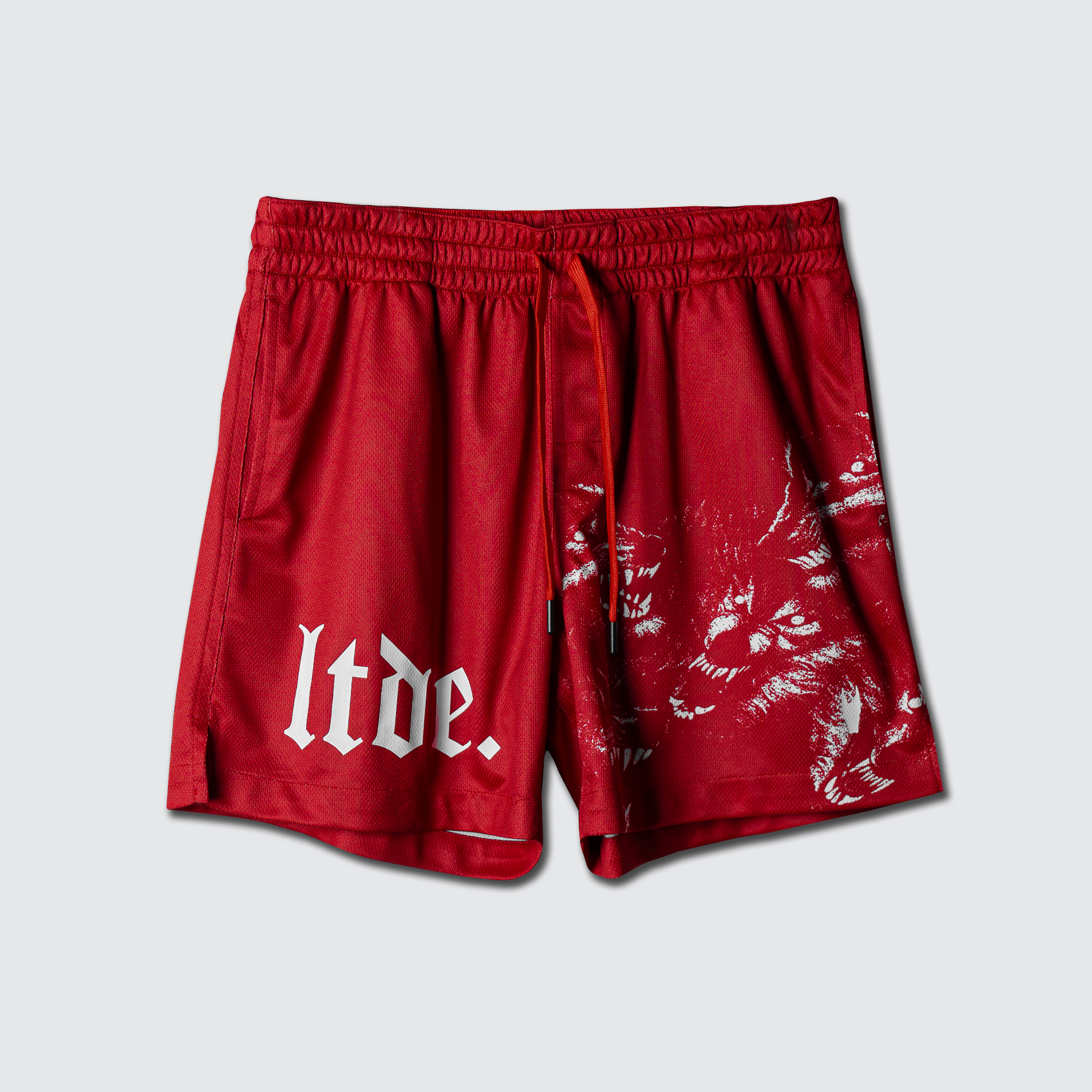 Nightmare V2 - Jersey Shorts - Red/White