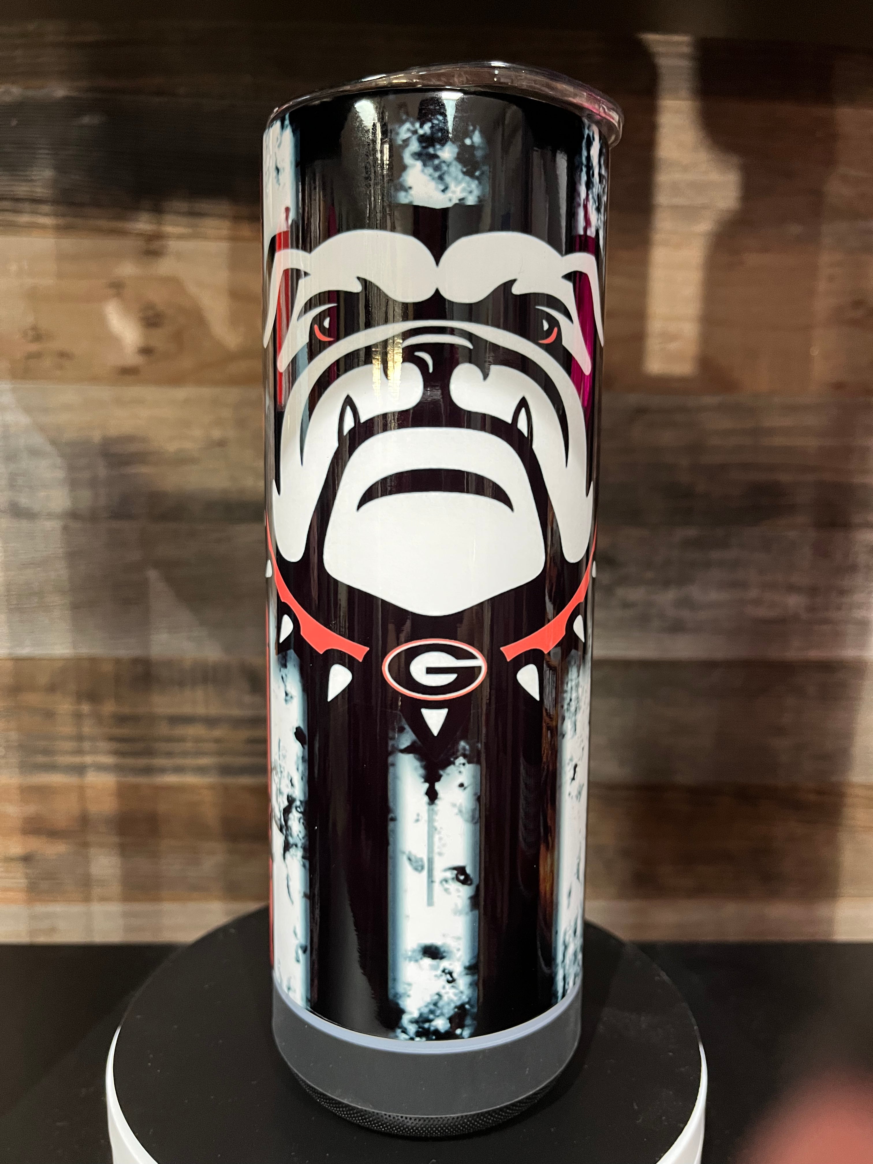 UGA Bluetooth speaker tumbler