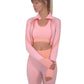 Trois Seamless Sports Jacket in Pink from Savoy Active at Moosestrum.com